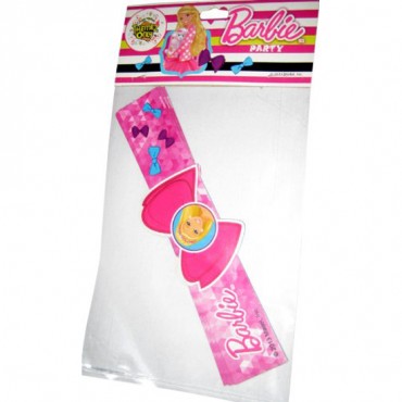 Themez Only Barbie Paper Wrist Band 16 Piece Pack